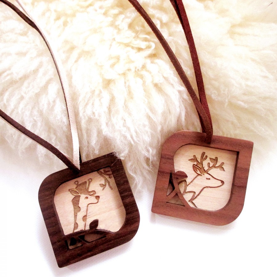 Fauna Wooden Necklace