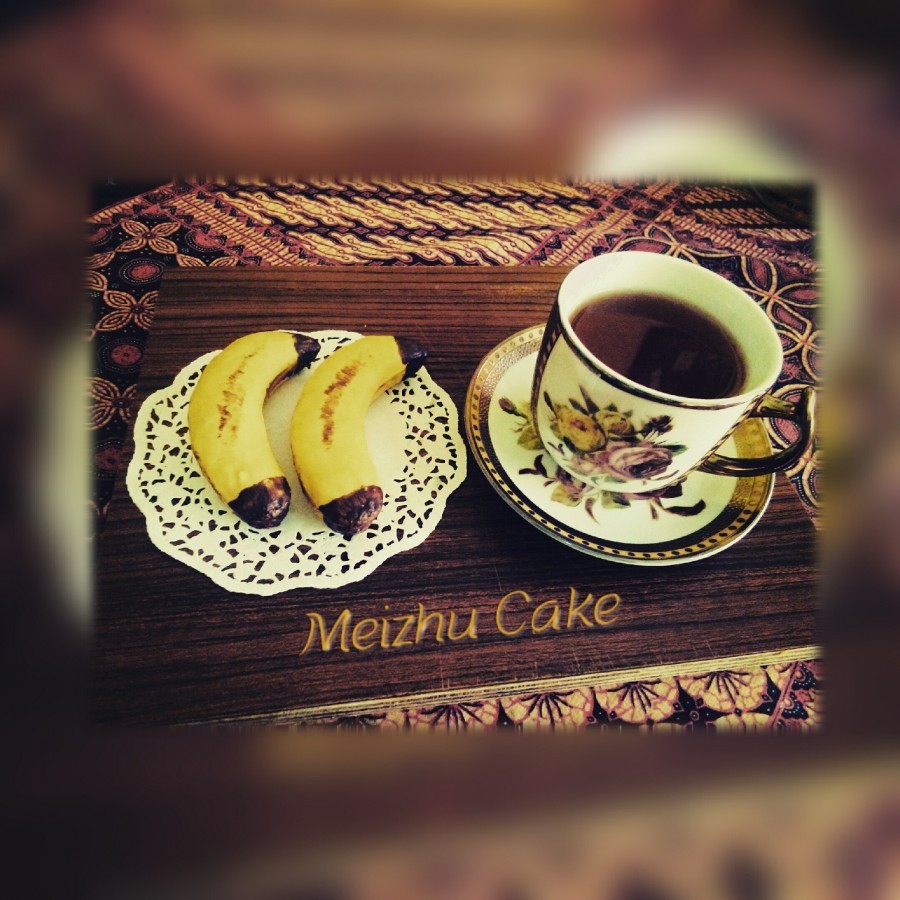 Banana Cake Bentuk Pisang Original Isi 5 Ku Ka