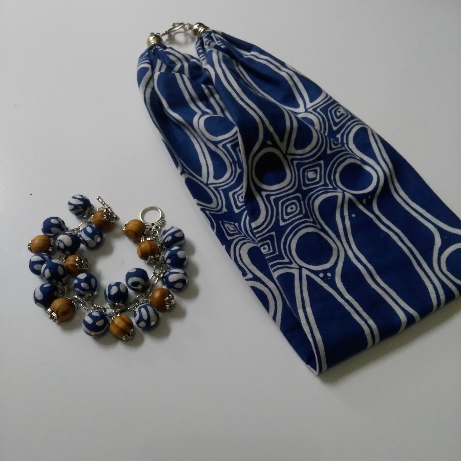 Kalung Batik Jambon (kalung dan gelang)