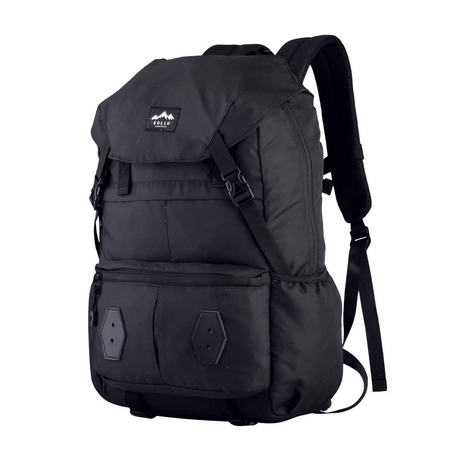 Tas Backpack, Sollu Nautica Series, Black