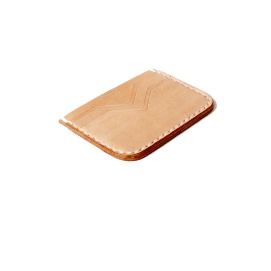 Holarocka "Slim Card Wallet 01" Vegtan Leather Wallet