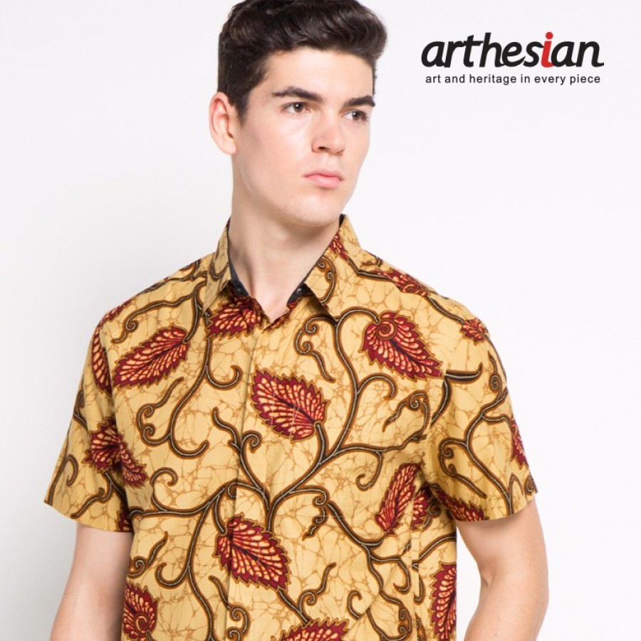 [Arthesian] Kemeja Batik Pria - Javanica Batik Printing