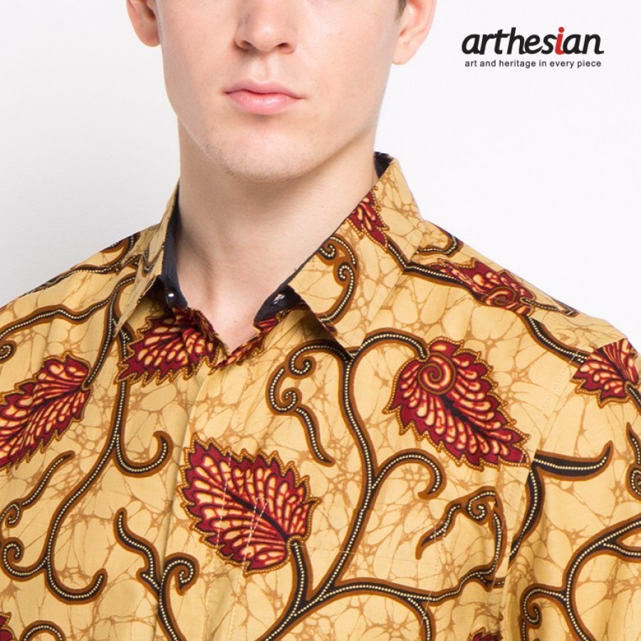 [Arthesian] Kemeja Batik Pria - Javanica Batik Printing