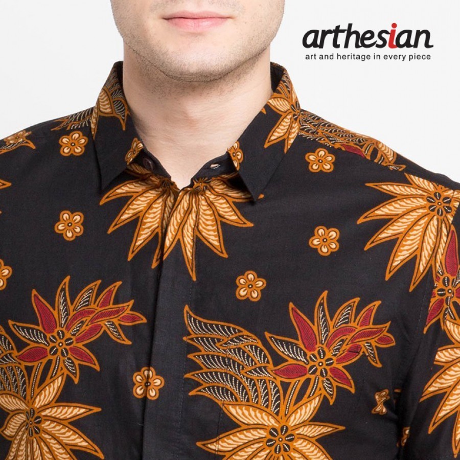 [Arthesian] Kemeja Batik Pria - Roger Batik Printing