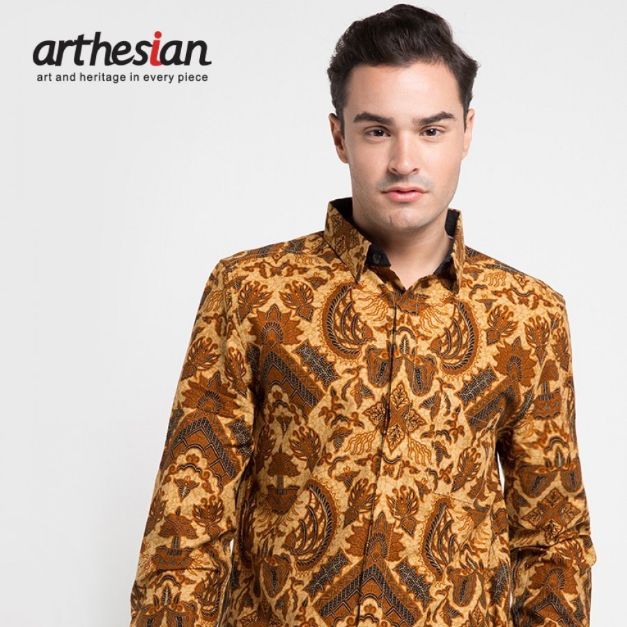 [Arthesian] Kemeja Batik Pria - Sanur Batik Printing