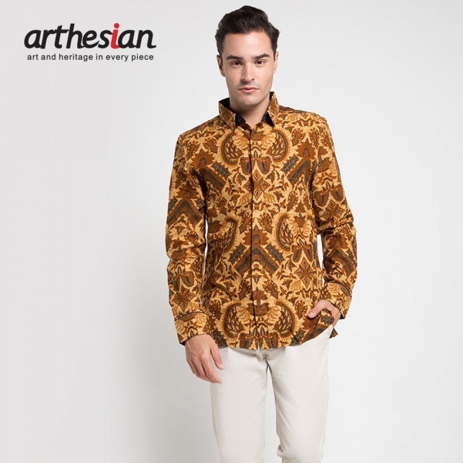 [Arthesian] Kemeja Batik Pria - Sanur Batik Printing