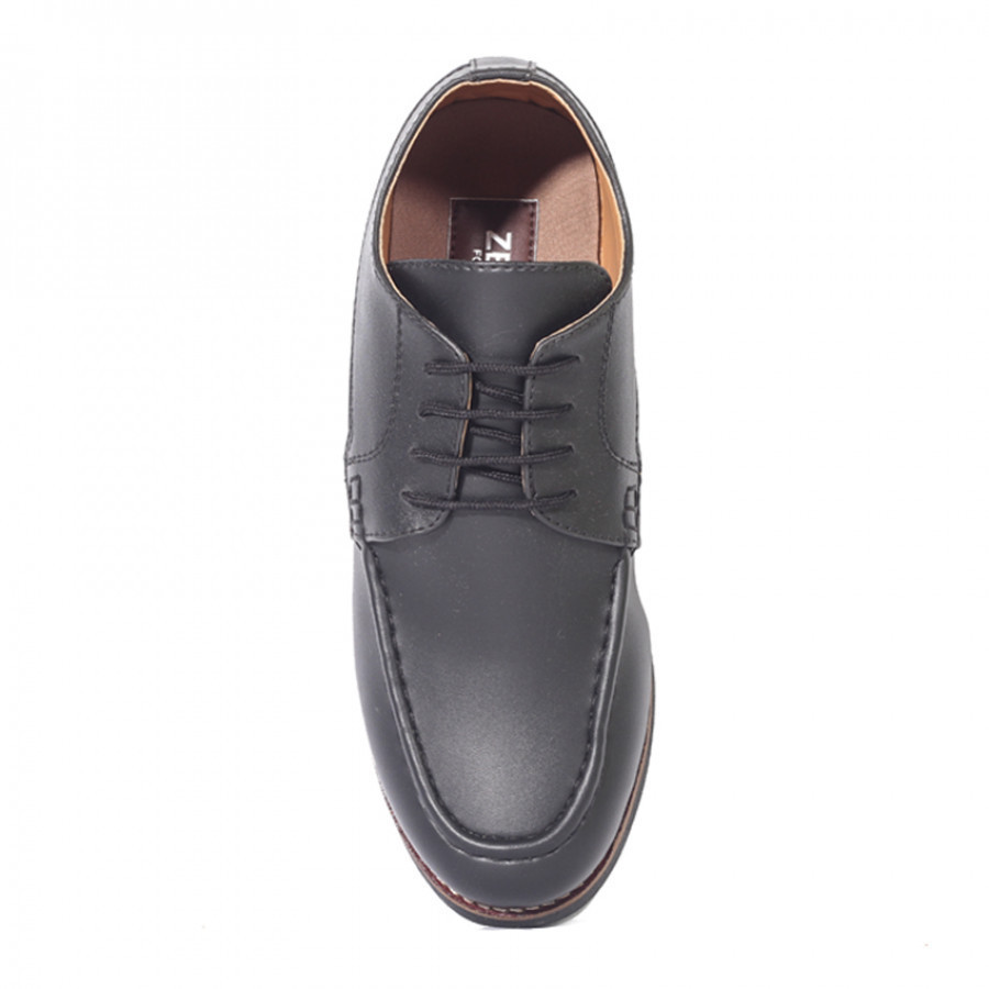 Delta Black | Zensa Footwear Sepatu Formal Pria Pantofel Shoes