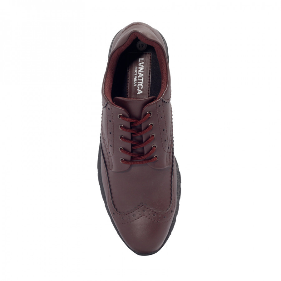 Lvnatica Footwear Wales Brown Sepatu Formal | Pantofels Pria