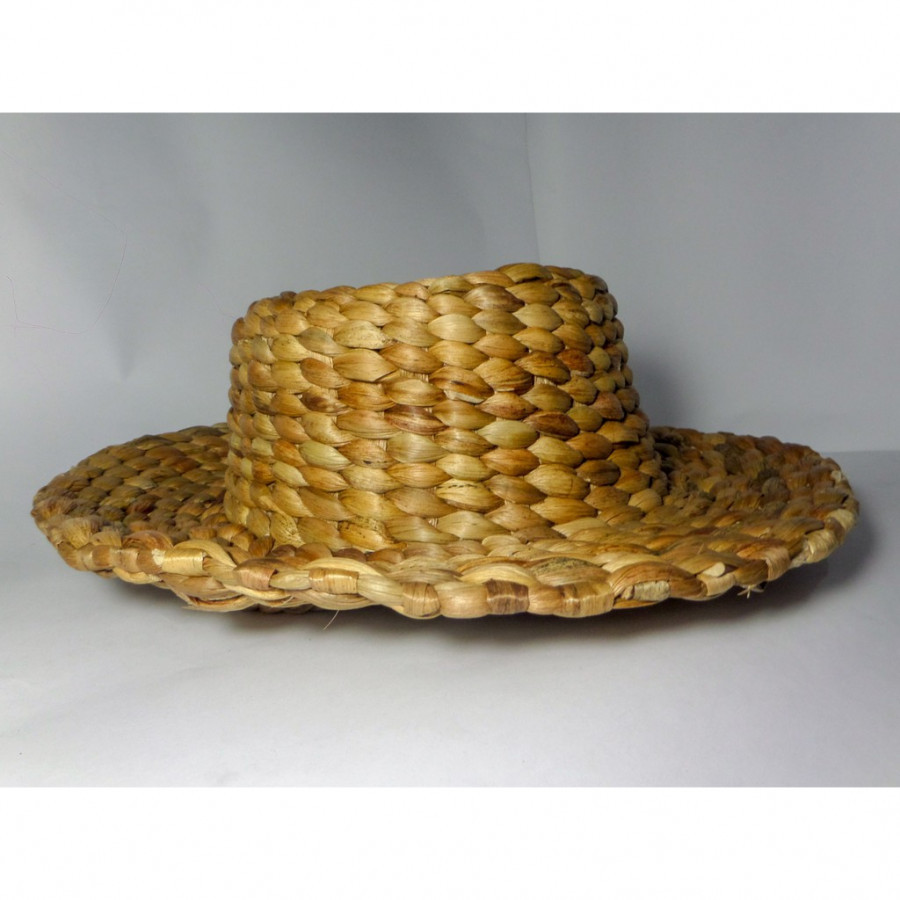Bengok Hat Circle_Topi Enceng Gondok Handmade