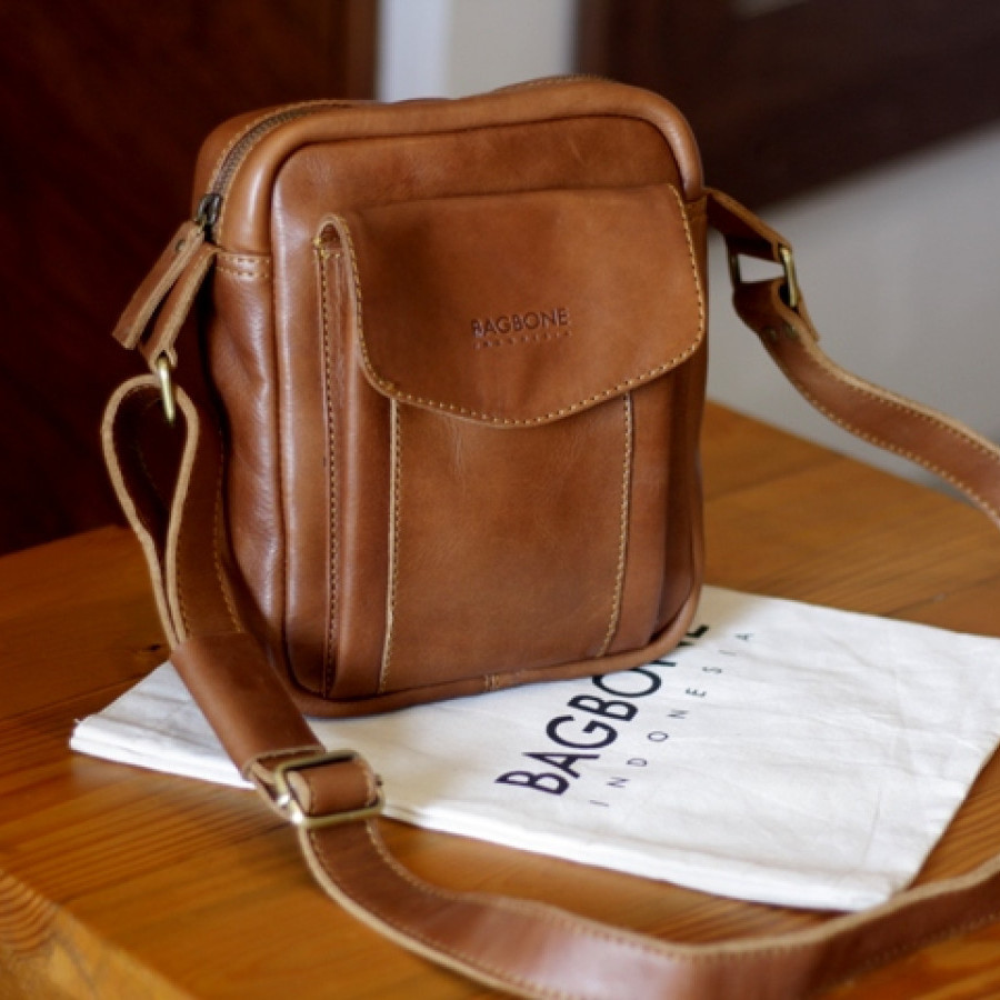 Roodman - sling bag kulit asli