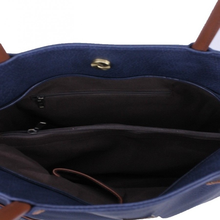 Sonia Tote (available in Brown and Navy Blue)