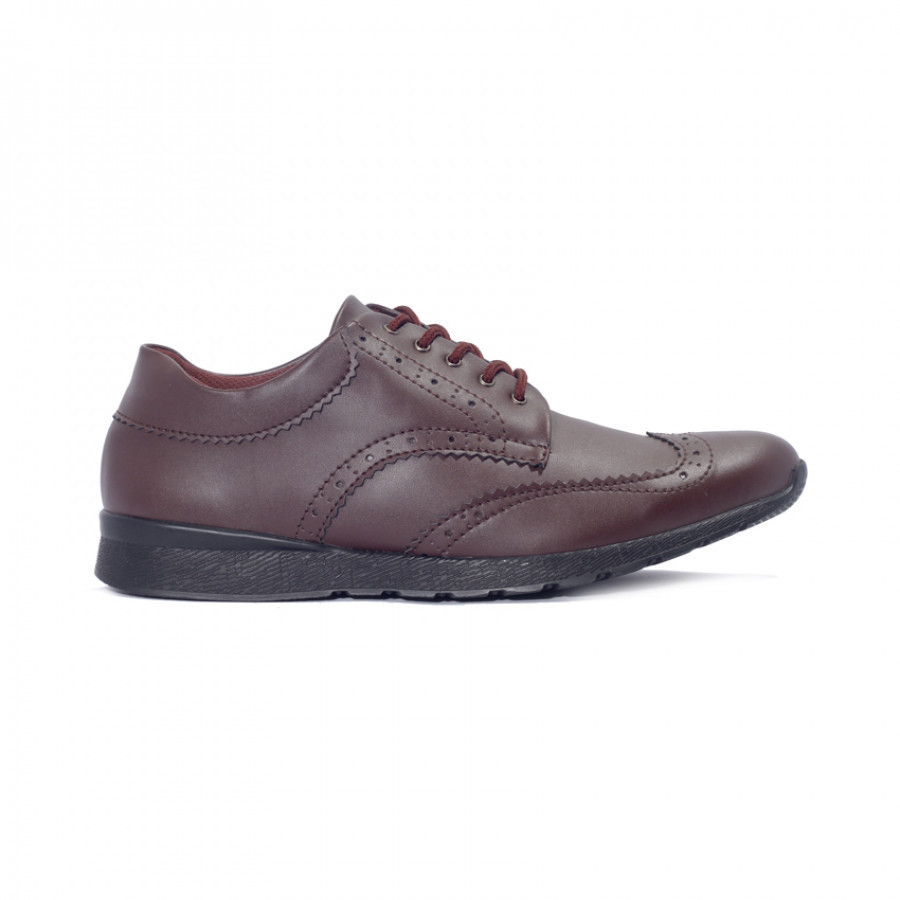Lvnatica Footwear Wales Brown Sepatu Formal | Pantofels Pria