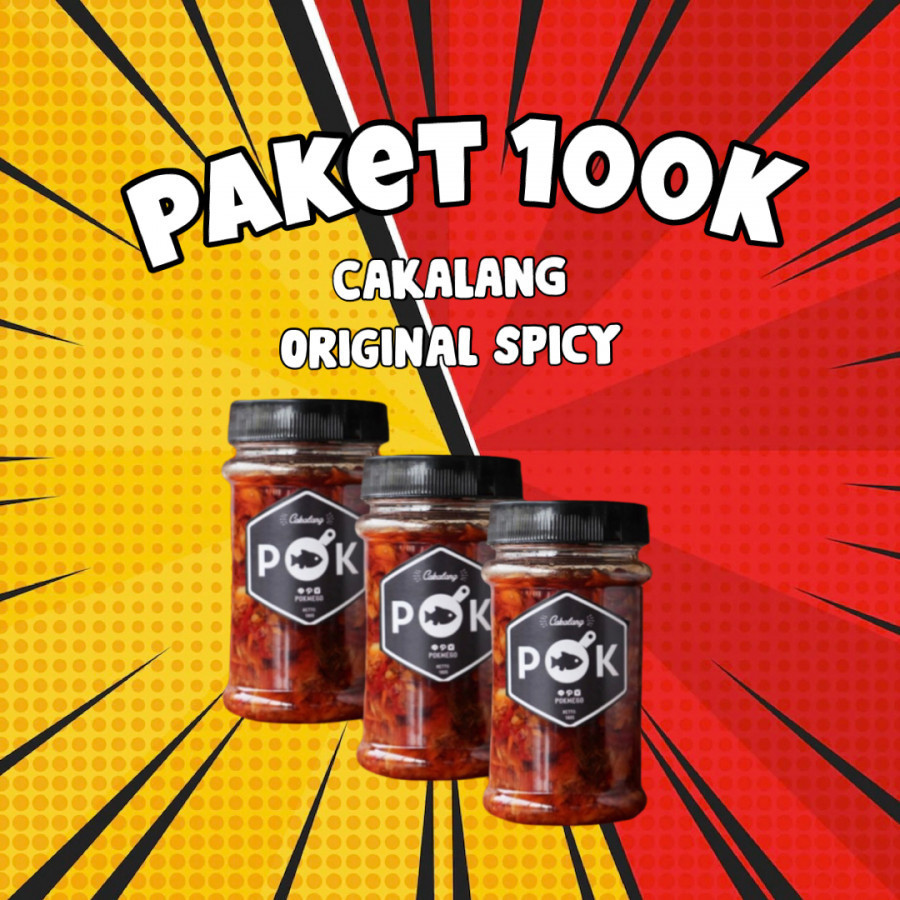 Paket 100K - Original Spicy Cakalang POK