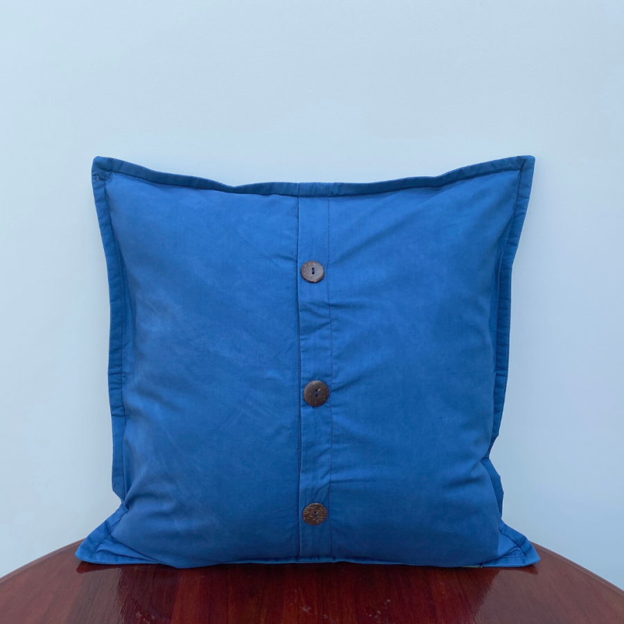Natural Dye Jumputan Cushion Cover - Kembang Manggis