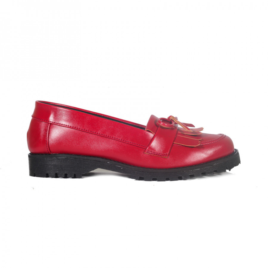 Victoria Red | Lvnatica Footwear Sepatu Formal Wanita