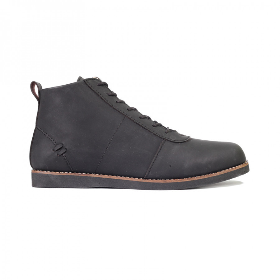 Scout Black | Zensa Footwear Sepatu Boots Pria