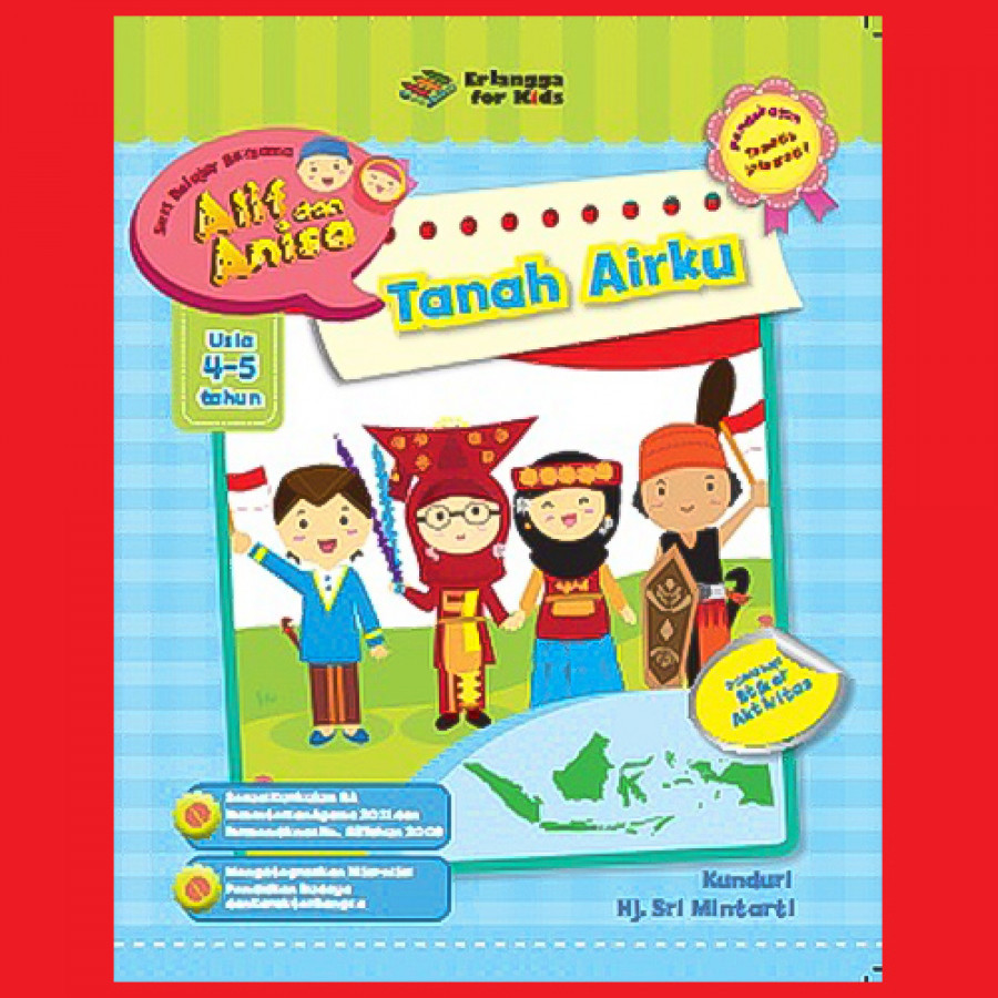 Erlangga For Kids - Sbbaa: Tematik Integratif 5-6Th: Tanah Airku # - 2014002430