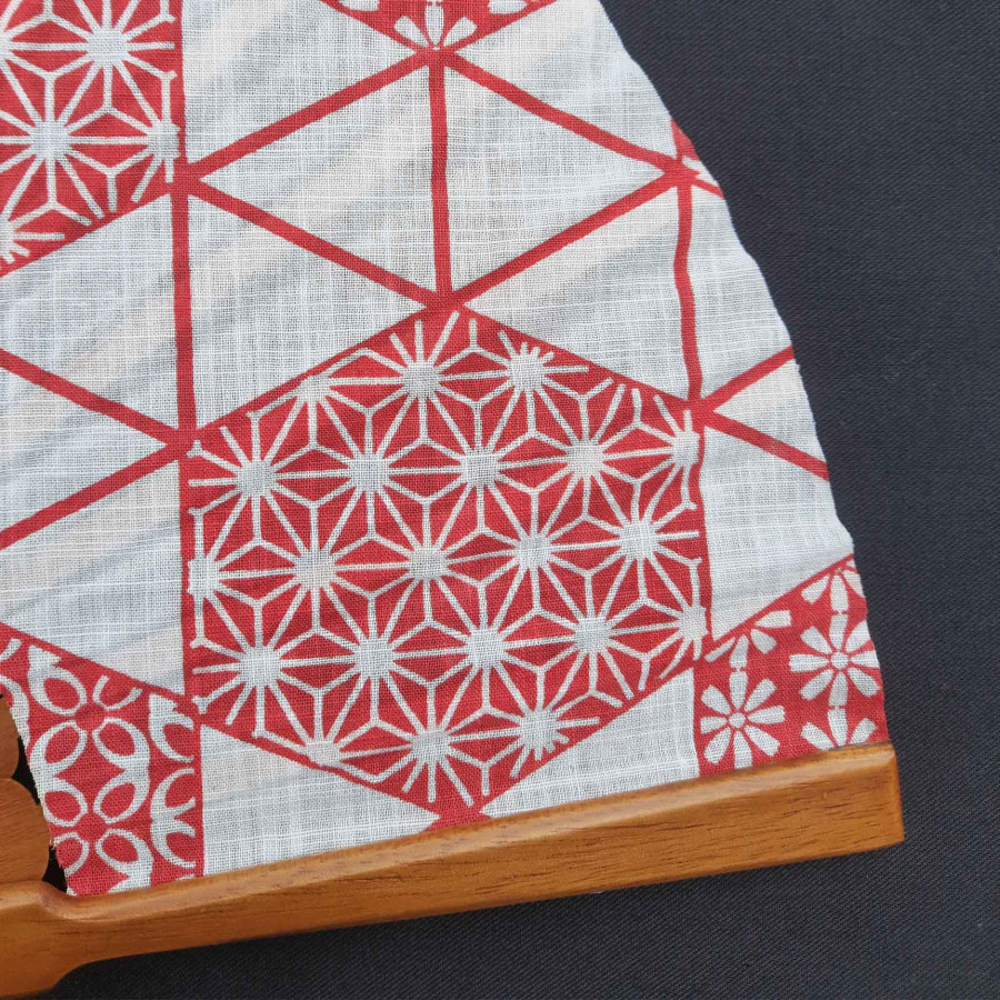 Hand Fan Campursari - Merah