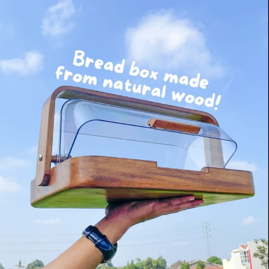 Wooden Bread Box