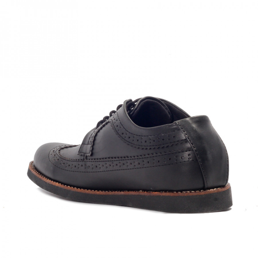 Blaze Black | Zensa Footwear Sepatu Formal Pria Pantofel Shoes