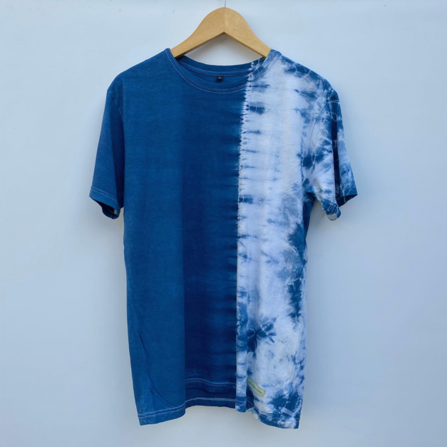 Natural Dye Jumputan T-Shirt - Remetan