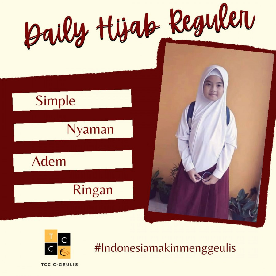 Daily Hijab Reguler (3 buah)