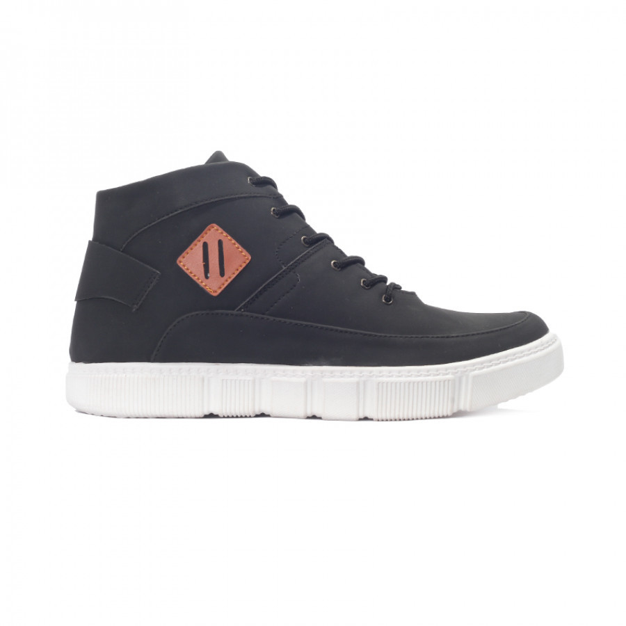 Lvnatica Footwear Wolture Black | Sepatu Sneakers Pria Casual