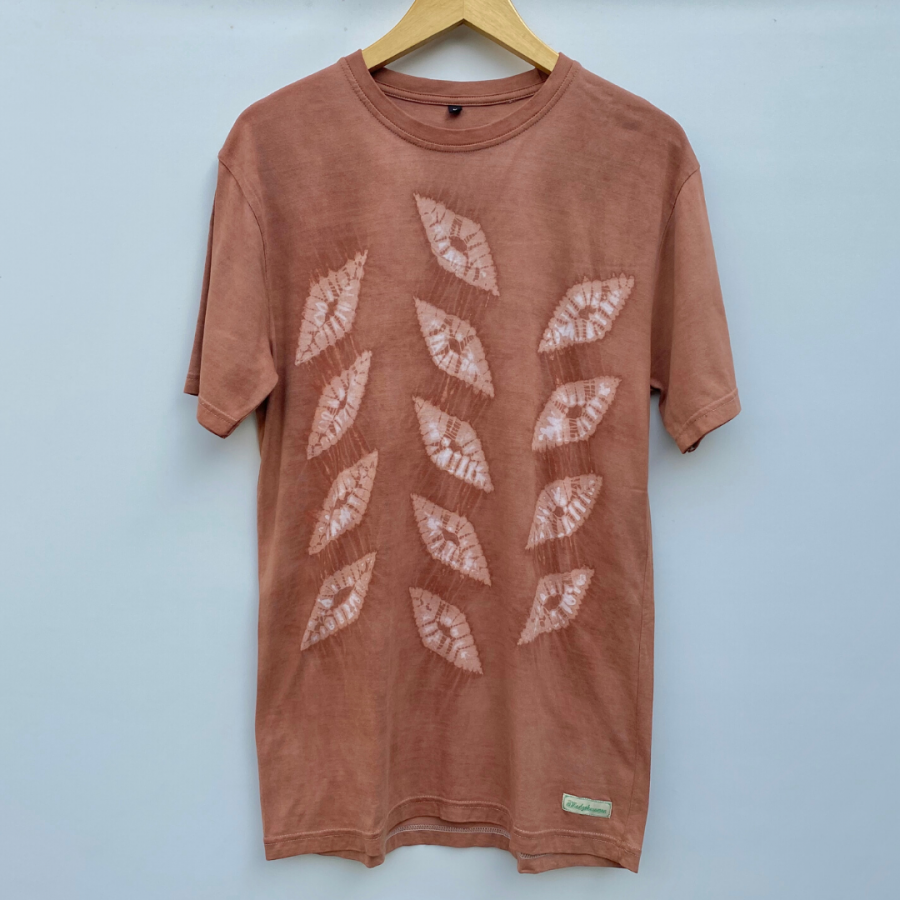 Natural Dye Jumputan T-Shirt - Ujung Tombak