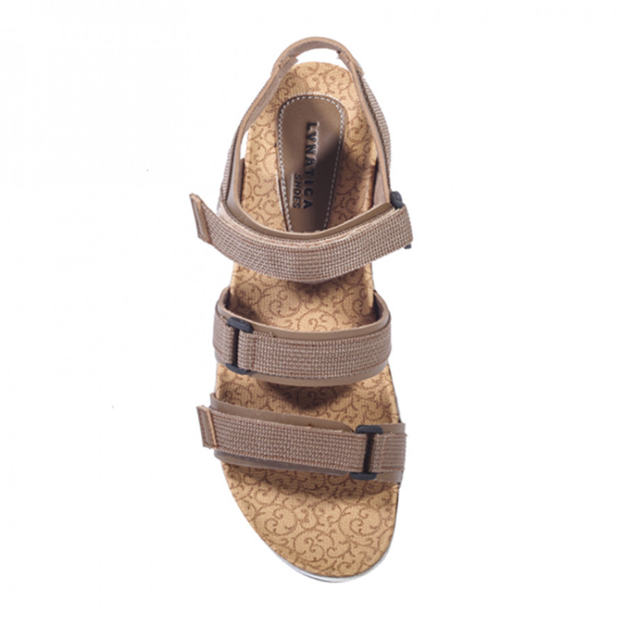 Humera Mocca Brown | Lvnatica Footwear Sandal Wanita Casual