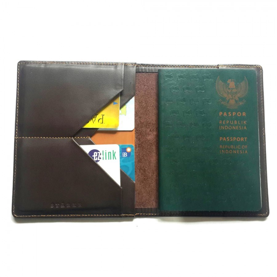 Dompet Paspor Kulit Asli Furlough Mule Passport Cover