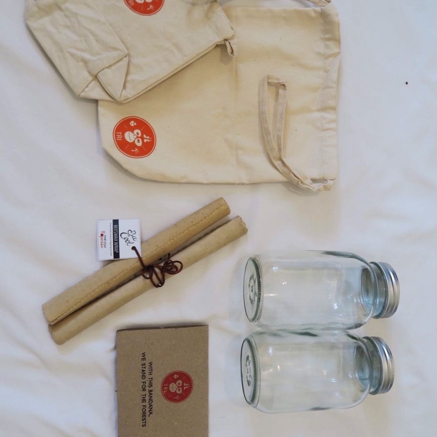 Tas Belanja Daur Ulang - Zero Waste Shopping Bag Kit