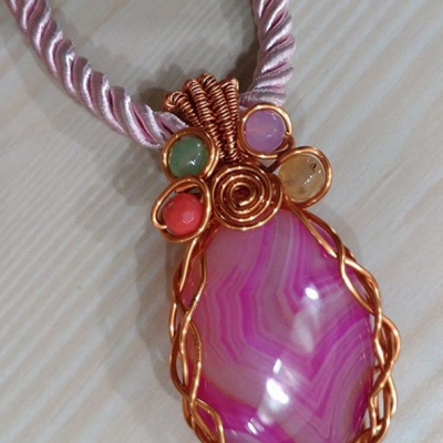 necklace-agate