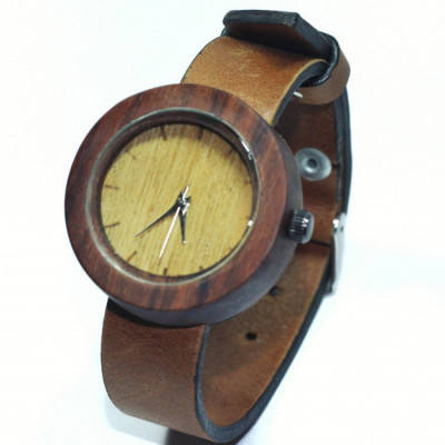 watchwooden-leather-straps
