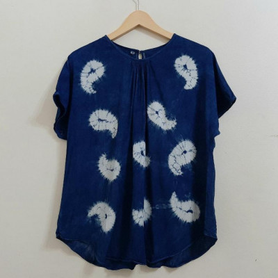blouse-indigo-shibori-paisley