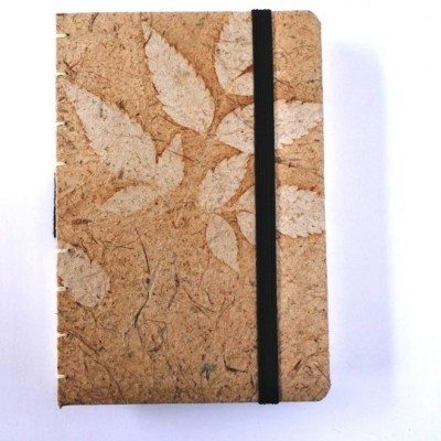 handmade-journal-sketchbook-recycle-paper-motif-daun