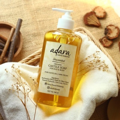 adara-castile-soap-for-face-body-unscented-500ml