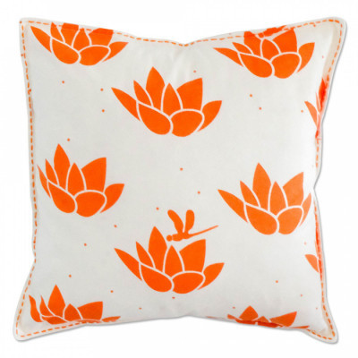 sarung-bantal-lotus-orange-medium-cover-bantal