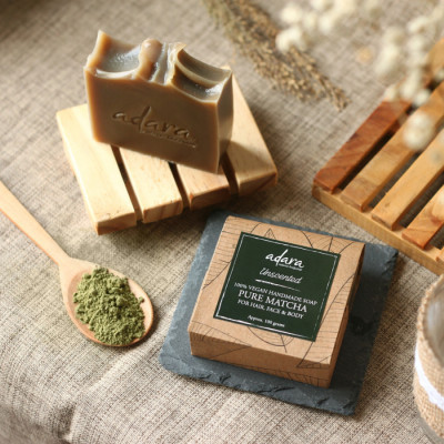 adara-organic-handmade-pure-matcha-soap-unscented