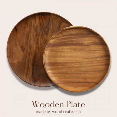 wooden-plate