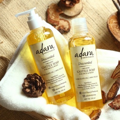adara-castile-soap-for-face-body-unscented-250ml
